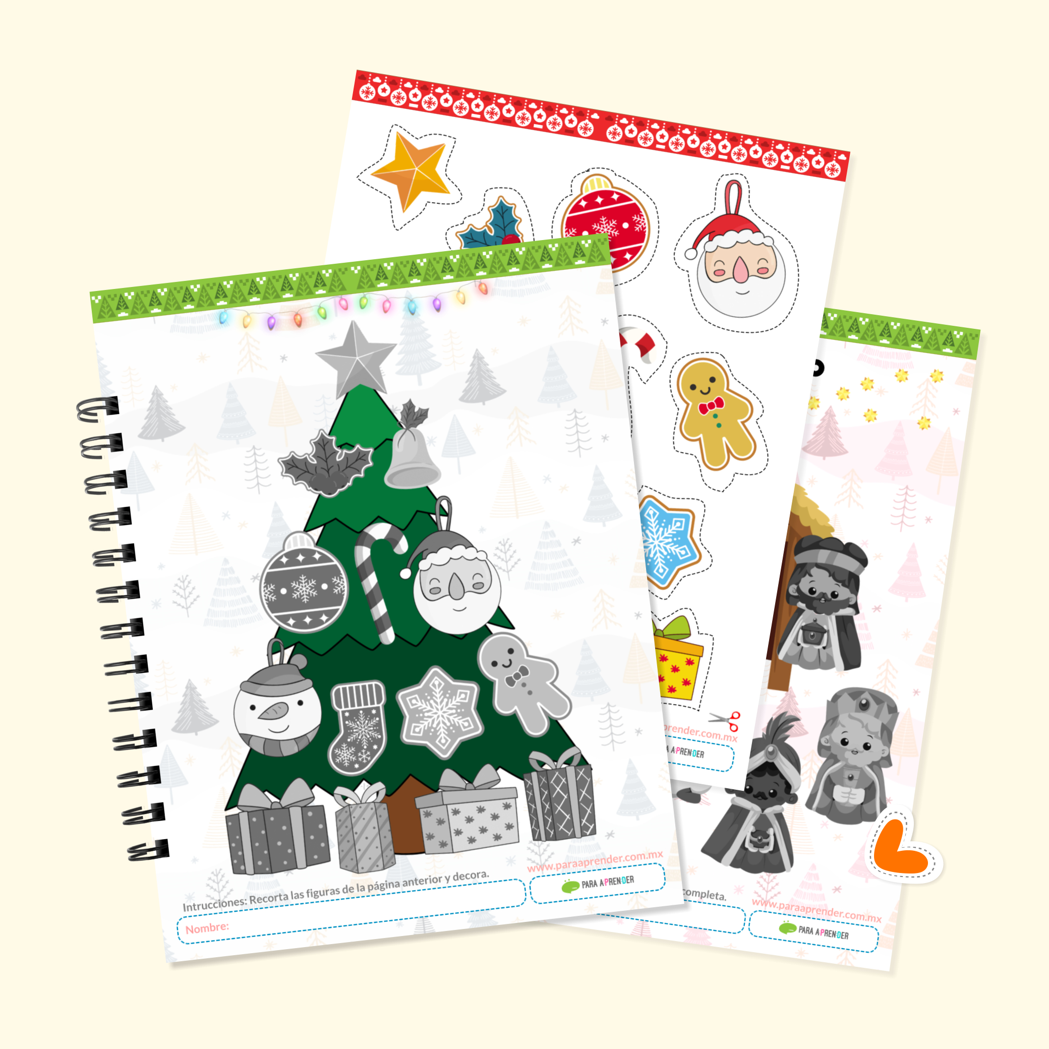 Navidad Actividades Cuadernillo 68 Pág. - Imagen 2